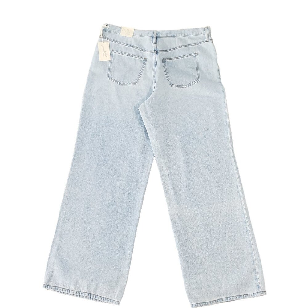 Universal Thread Wide Leg Jeans Size 16 Light Wash NWT - Picture 5 of 12